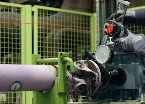 Machine Alignment with Cardan Shaft in place