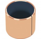 GGB DU-B dry plain bearings with bronze backing and metal polymer composite materials