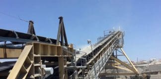 Link-Belt Idlers in Operation at a Potash Mine