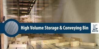 High Volume Wood Storage & Conveying Bin | KEITH Manufacturing Co.