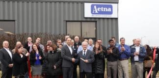 Aetna Bearing Company completed an interstate move from Illinois to Michigan