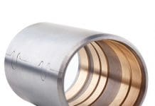 AuGlide™ bimetal lead-free plain bearings