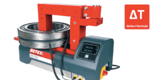 Bearing mounting with induction heating 4.0 Technology