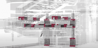 Schneeberger integrated AMS distance measuring system