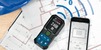 Accurate measuring, easy reading, wireless transfer: Robust laser measures from Bosch for Professionals