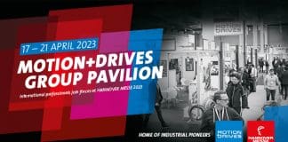MOTION+DRIVES Pavilion at HANNOVER MESSE 2023