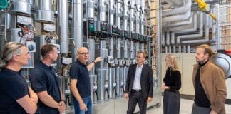 A Unique Process: Flender uses waste heat from its in-house hardening facility to heat buildings