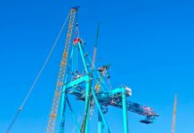 Liebherr Ship-to-Shore Cranes Assembled Efficiently at Port