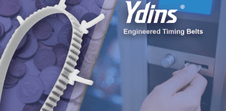 Custom Cleated Timing Belts for Coin Transport in Self-checkout Equipment